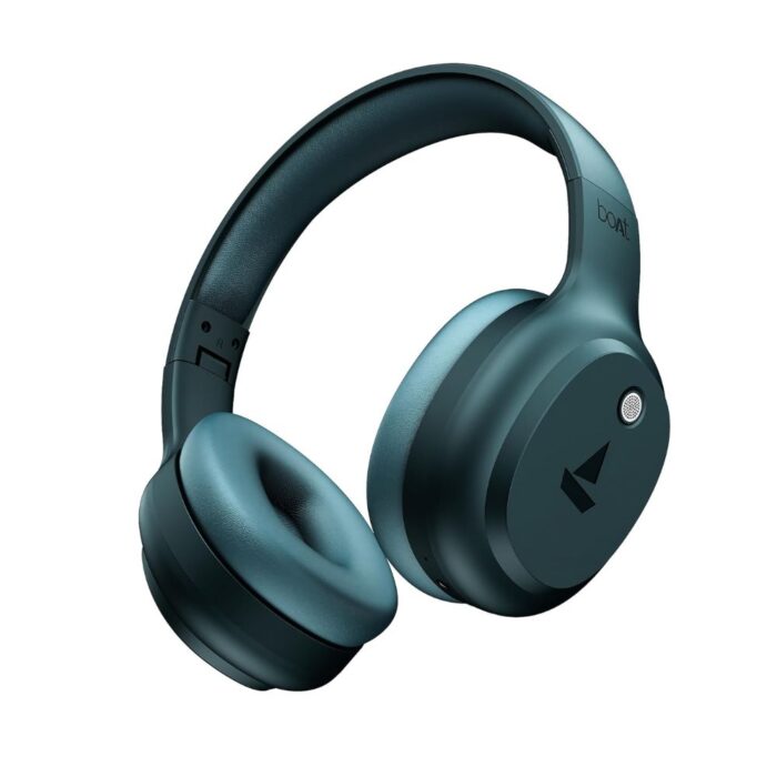Rockerz 421 (Launch 2025), 40hrs Battery, Low Latency (40ms), 40mm Drivers, ENx Technology, Integrated Controls, v5.4 Bluetooth Headphones, Wireless Headphones with Mic (Bold Blue) - Image 1