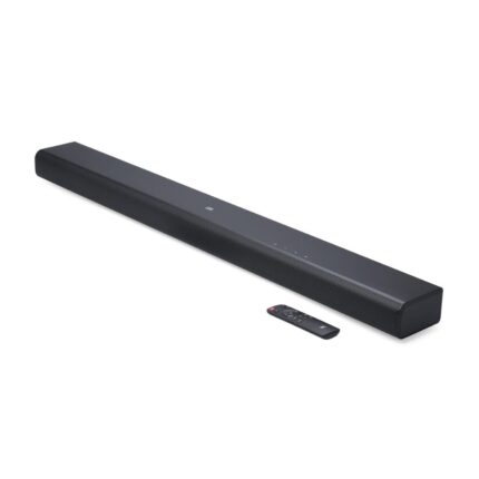 JBL Cinema SB510, Dolby Audio Soundbar with Built-in Subwoofer, 3.1 Channels, Centre Channel for Superior Voice Clarity, HDMI eARC, Bluetooth and Optical Connectivity (200W)